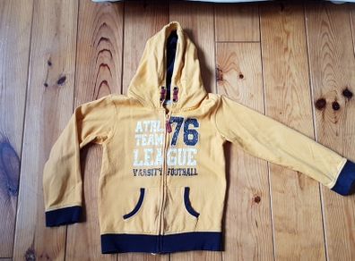 Age 6-7 GAP Mustard and Navy Hoodie