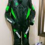 Mens "L" Size Motorbike Suit Motorcycle Biker Race Leather Suits MOTOGP CE Safe Image 2