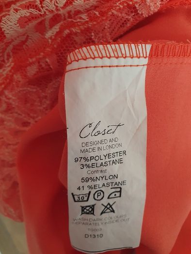 Peachy Orange Closet Dress 12