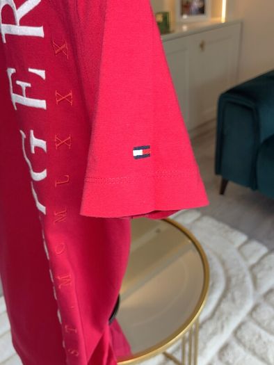 Boys Red Tommy Hilfiger Short-sleeve T-Shirt