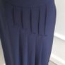 Lovely New Benetton Skirt Navy Size 10 Image 2