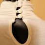 Women's Cream Knot Sleeve Polo Neck Image 4