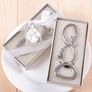 Infinity Love Forever Design Silver Metal Wedding Favor Bottle Opener Image 2
