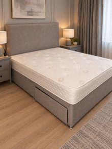 King bed with mattress