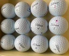 Grade A ProV1 golf balls.