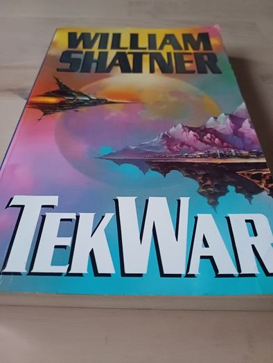 TekWar by William Shatner (Science Fiction First Edition Paperback 1990)