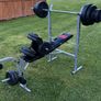 Bench set and weights Image 3