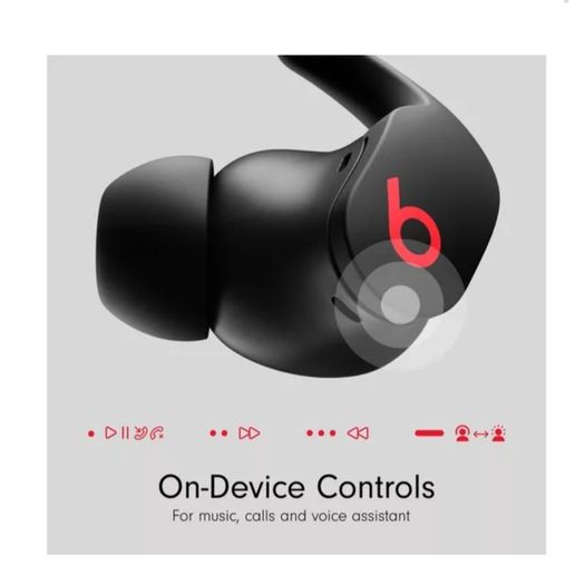 Headphone Beats Fit Pro Wireless Bluetooth Noise - Cancelling Sports Earbuds - Beats Black