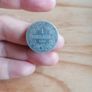 1896 Soth Africa Silver One Shilling Coin Image 2