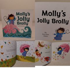 Molly's Jolly Brolly storybook by Erica-Jane Waters