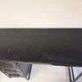 Black Metal Industrial Desk Image 2