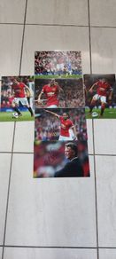 6 Signed Man Utd Photos