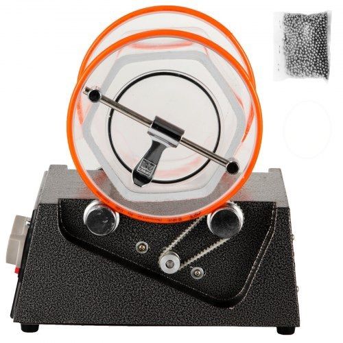 Jewelry Polisher Tumbler 3Kg Mini Polisher Tumbler Rotary Tumbler Surface Polisher Jewelry Polishing Finishing Machine (FREE SHIPPING)