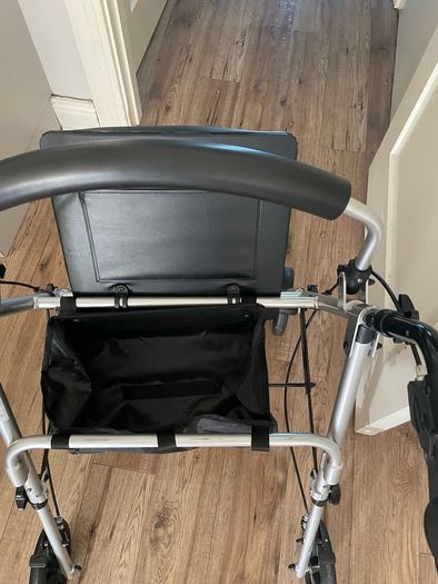 Walker and seat