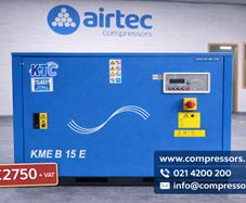 Compressor Pre-owned Ktc Kme B 15e Screw Compressor