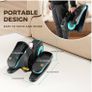 Rollingsurfer Electric Elliptical Trainer with Fixed Foot Massages, Ellipse Machine Under Desk Image 4