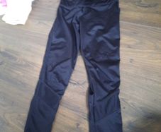 Girls leggins black size 7-8 years