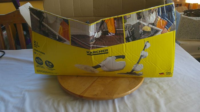 Karcher SC 1 Multi Handheld and Floor Steam Cleaner Kit with Box and Attachments