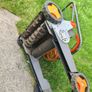 FREE. Flymo Lawnrake Compact 340. Working but needs attention Image 3