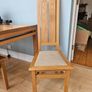 6 solid wood dining chairs Image 3