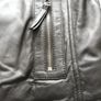 New Black Leather Jacket - womans Image 3