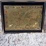 Vintage Gold Foil Picture Of The World Image 2