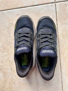 Skechers slip in boys shoes lights up