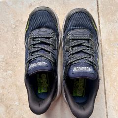 Skechers slip in boys shoes lights up