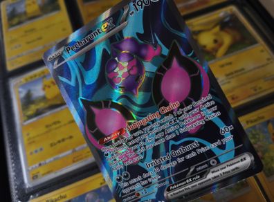 Pecharunt EX ! Full Art ! Ultra Rare ! from Shrouded Fable Set ! 2024 ! Pokemon Card !