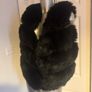 FFS Faux Fur Sake black vest size L UK12 EU40 Postage included Image 6