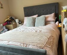 bed and mattress