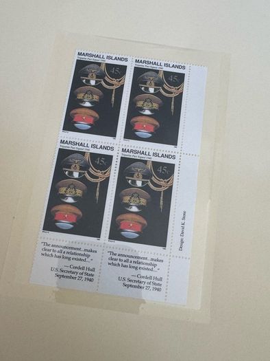 The History of World War II in post stamps
