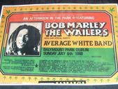 Bob Marley&The Wailers-Dalymount Park,Dublin,Ireland 06/07/1980 concert poster