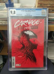 Carnage: Black White & Blood Gleason variant