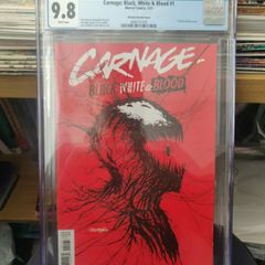 Carnage: Black White & Blood Gleason variant