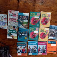 Junior Cycle books English, Spanish, History, Geography, Science, Maths, Irish, Home Economics, Business, Applied Technology
