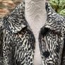1950s style animal print Faux Fur jacket Image 9