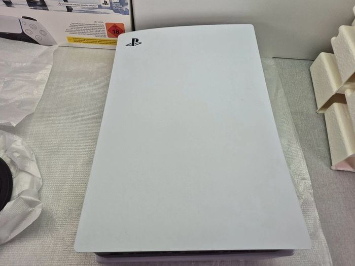 PS5 Disc Edition Brand New Condition ( Barely Used) With Box