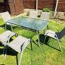 Garden table and chairs Image 5