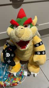 Build-A-Bear Workshop Super Mario Bowser plush new
