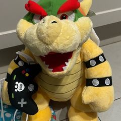 Build-A-Bear Workshop Super Mario Bowser plush new