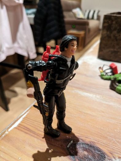 vintage The A-team 3.75 inch face figure