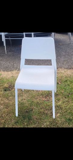 12 x metal chairs