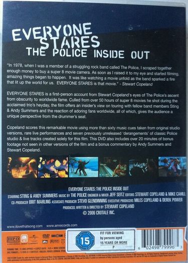The Police [2006] Everyone Stares The Police Inside Out [Music DVD]