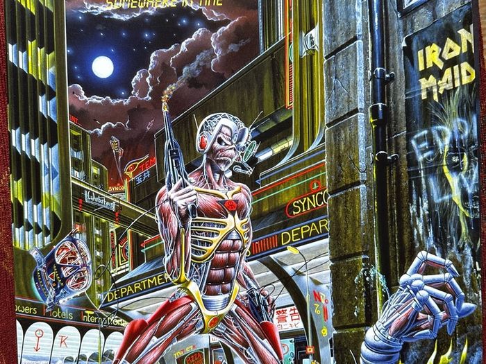 Iron Maiden. Somewhere in Time in nm condition