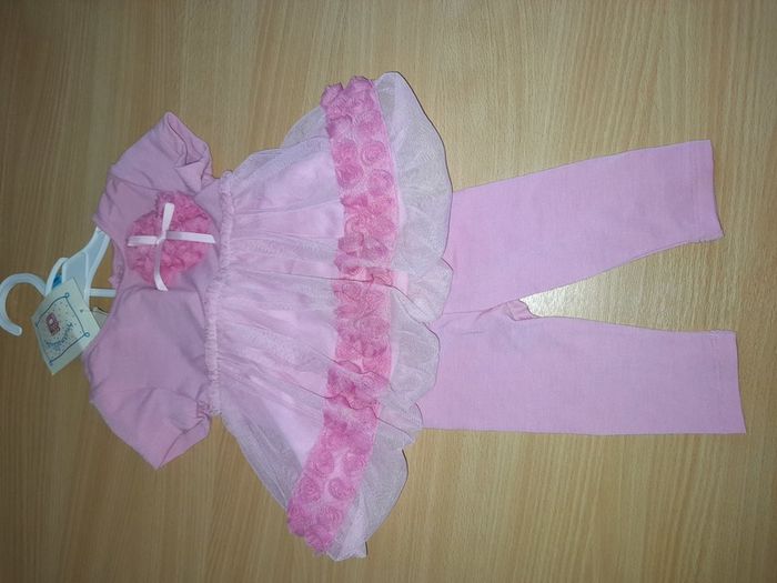 Baby girl two piece Occasion outfit, new, age 6-9 months