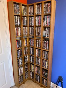 500+ DVDS and 5 IKEA Shelving Units