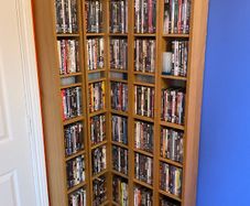 500+ DVDS and 5 IKEA Shelving Units