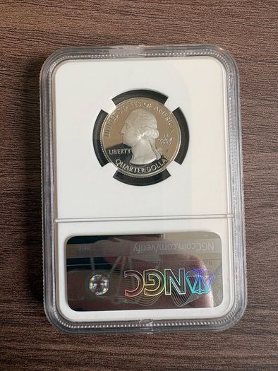 USA Silver Quarter 2018-S 25c
