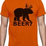 Bear + Deer = BEER Funny Christmas Gift T-Shirt Xmas Image 4